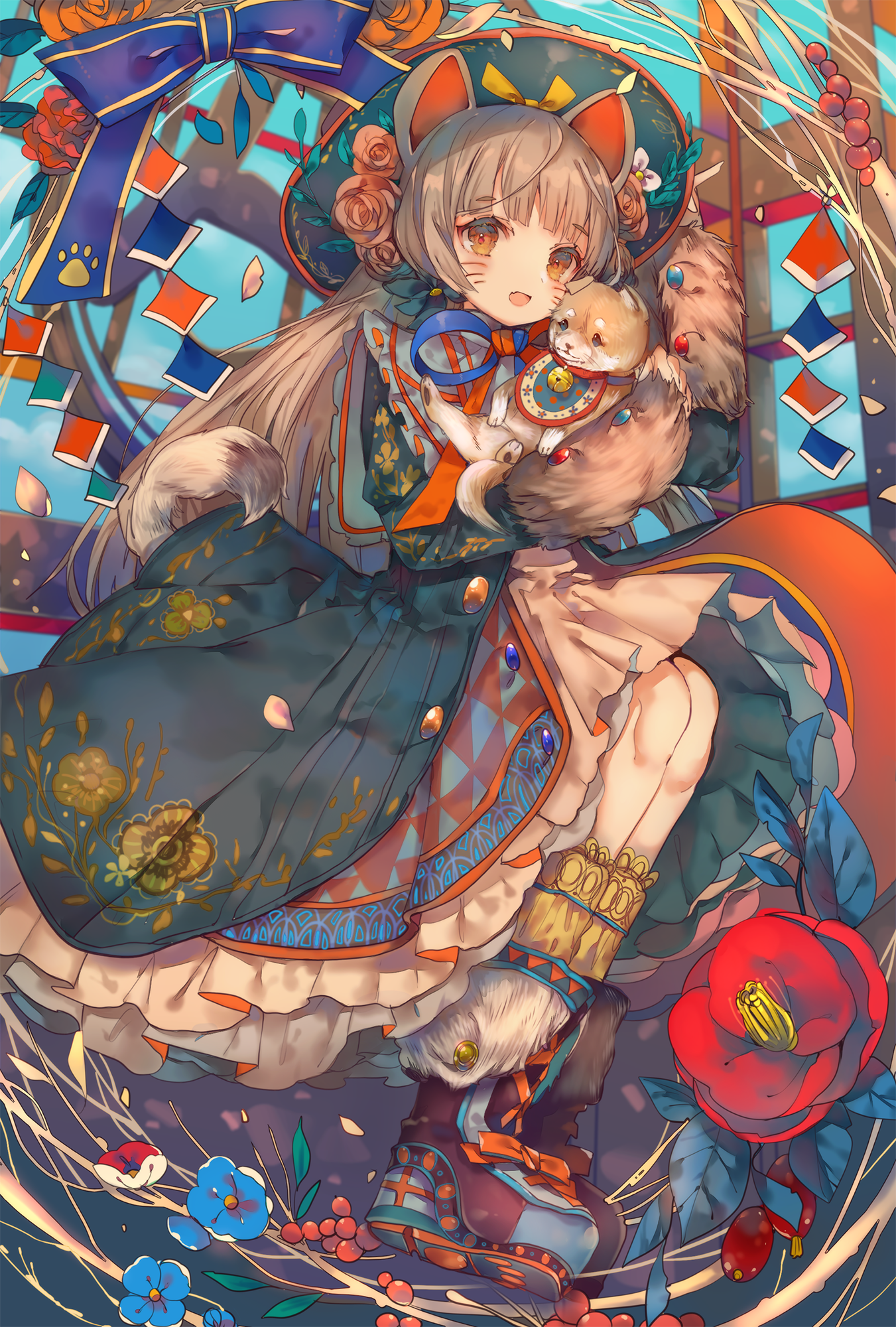 每日P站本子图 被遗忘在小角落的美少女手机壁纸 P站美图-第8张