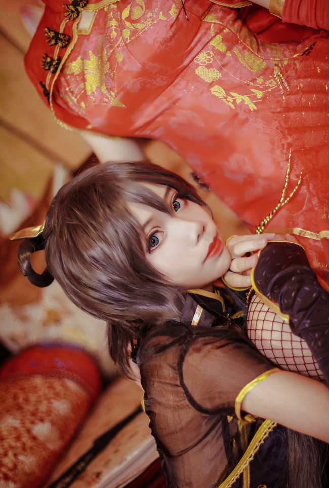 【COS正片】洛天依金丝雀 COSPLAY-第1张
