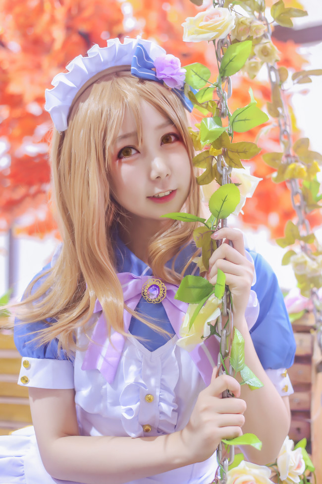 【COS正片】 国木田花丸 要来一口甜甜的花丸吗(´∀`) COSPLAY-第1张