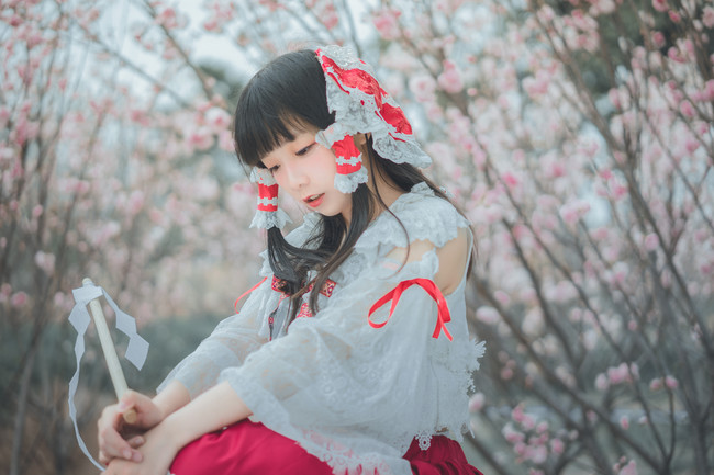 【 COS正片】 博丽灵梦(●'◡'●) COSPLAY-第4张