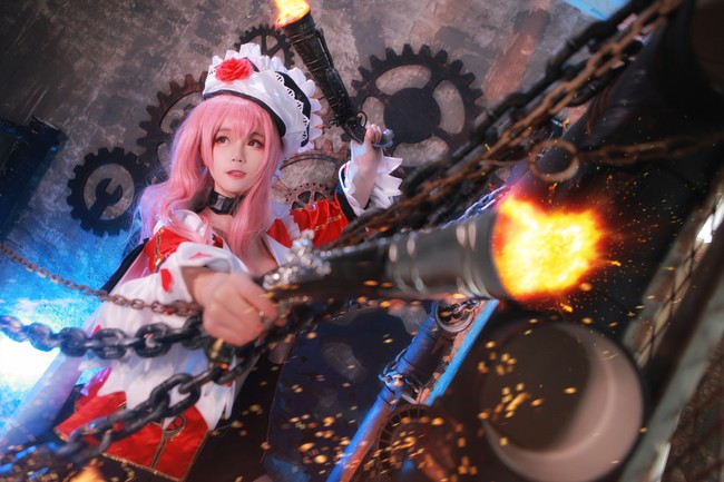 【COS正片】【王者荣耀】加勒比虞姬：弱小，并非服从恐惧的理由 COSPLAY-第11张