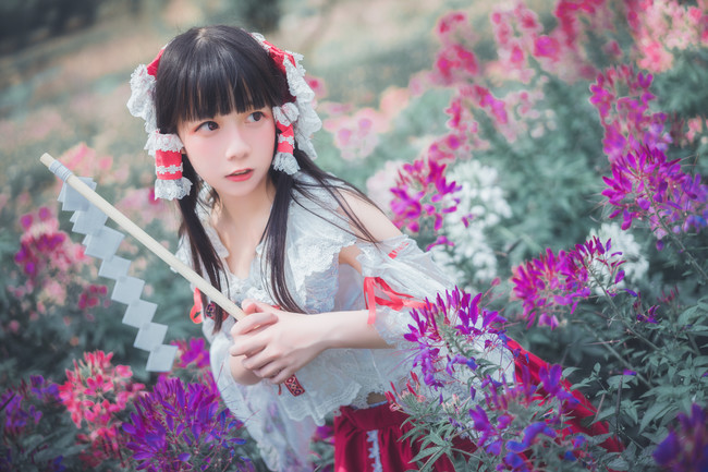 【 COS正片】 博丽灵梦(●'◡'●) COSPLAY-第2张