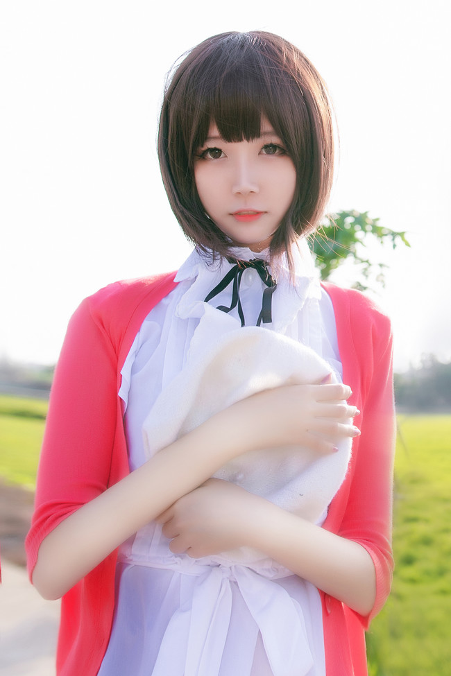 【COS正片】路人女主的养成方法 加藤惠 COSPLAY-第2张