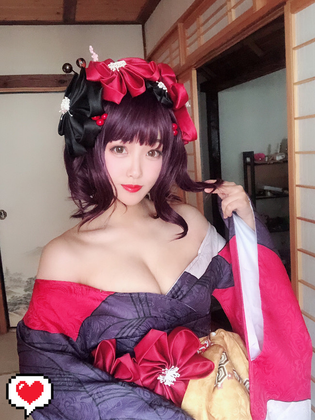 FGO 葛饰北斋 阿荣 COS COSPLAY-第4张