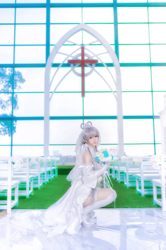 【COS正片】你真的对花嫁洛天依没有兴趣么 COSPLAY-第2张