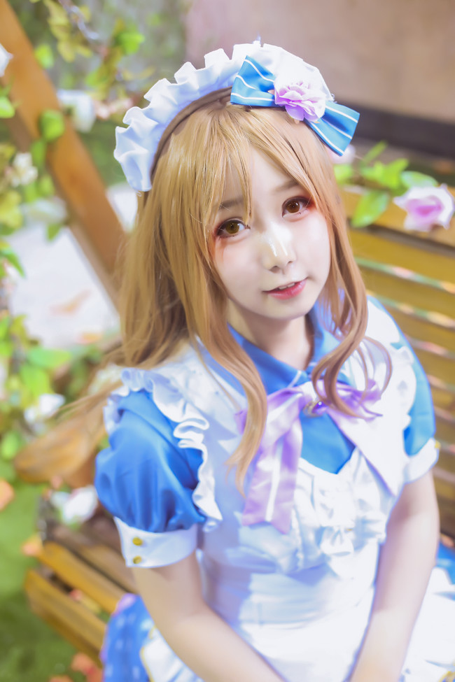 【COS正片】 国木田花丸 要来一口甜甜的花丸吗(´∀`) COSPLAY-第4张