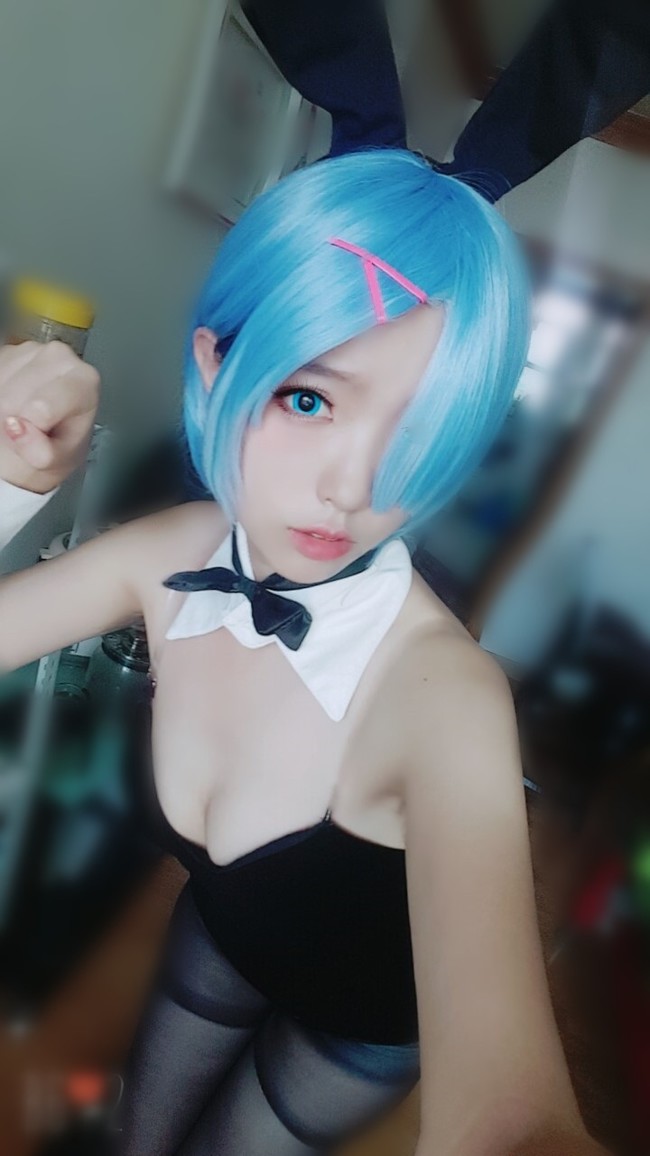 【cos正片】从零开始的异世界 蕾姆兔女郎 COSPLAY-第3张