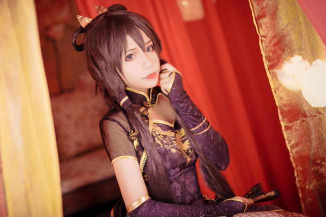 【COS正片】洛天依金丝雀 COSPLAY-第5张