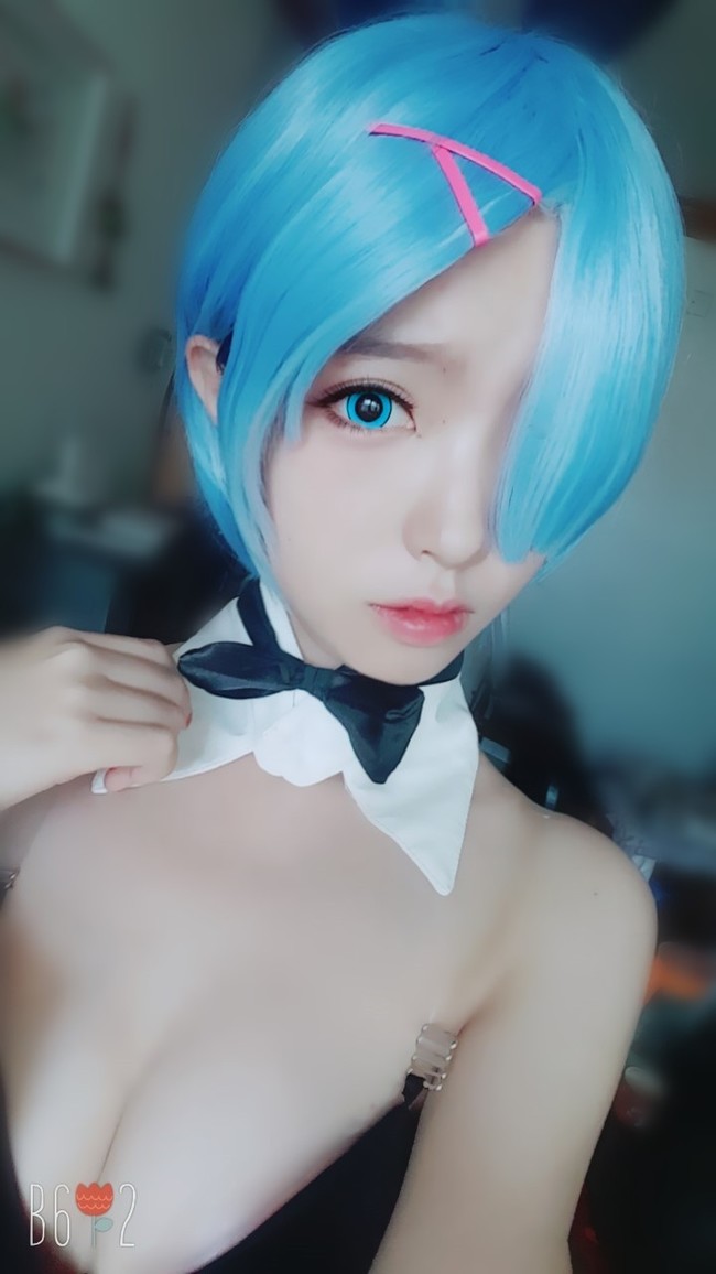 【cos正片】从零开始的异世界 蕾姆兔女郎 COSPLAY-第4张