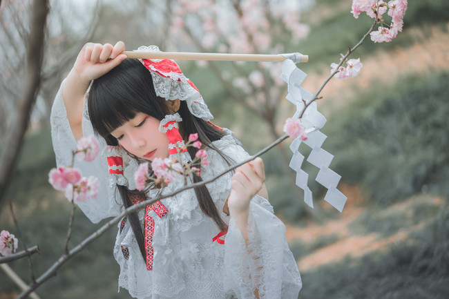 【 COS正片】 博丽灵梦(●'◡'●) COSPLAY-第3张