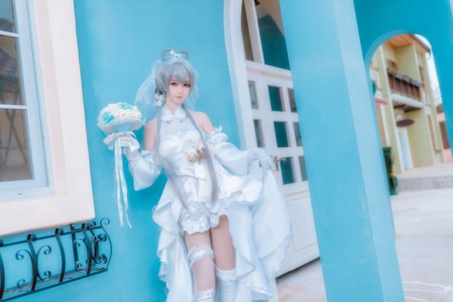 【COS正片】你真的对花嫁洛天依没有兴趣么 COSPLAY-第6张