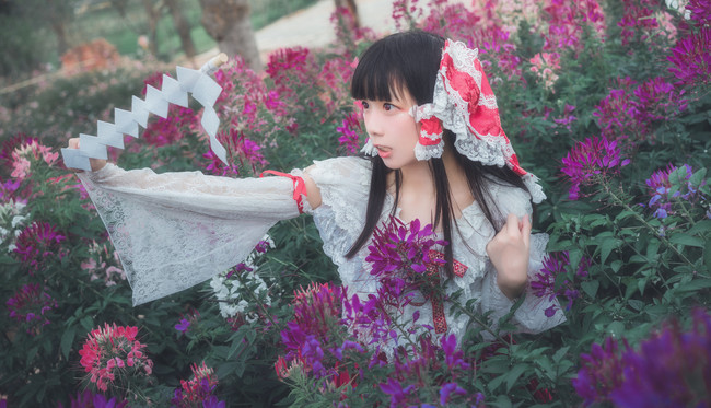 【 COS正片】 博丽灵梦(●'◡'●) COSPLAY-第5张