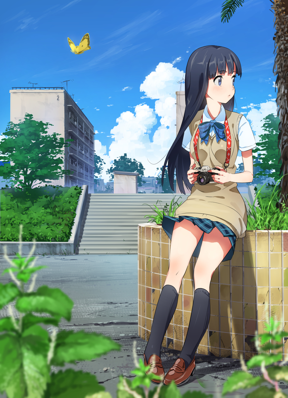 P站推荐 可爱萝莉要给你照相哦！少女与相机特辑 P站美图-第5张