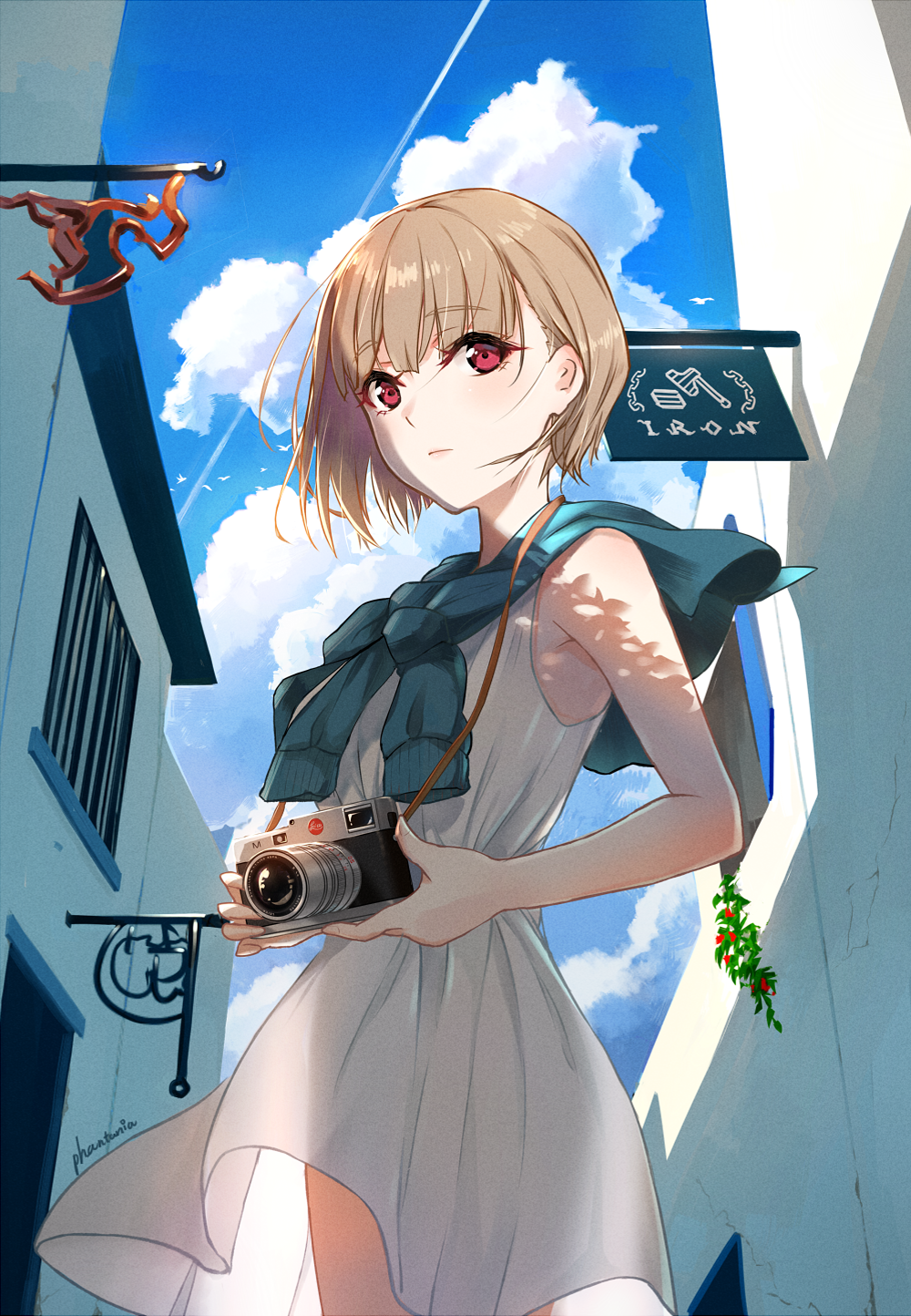 P站推荐 可爱萝莉要给你照相哦！少女与相机特辑 P站美图-第6张