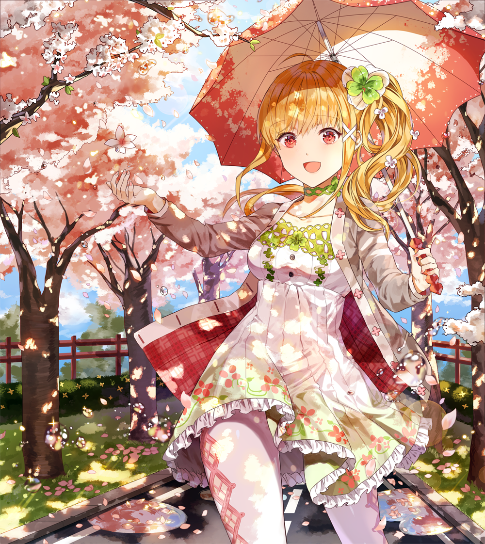 象征爱情与希望的樱花 少女与樱花特辑 插画-第2张