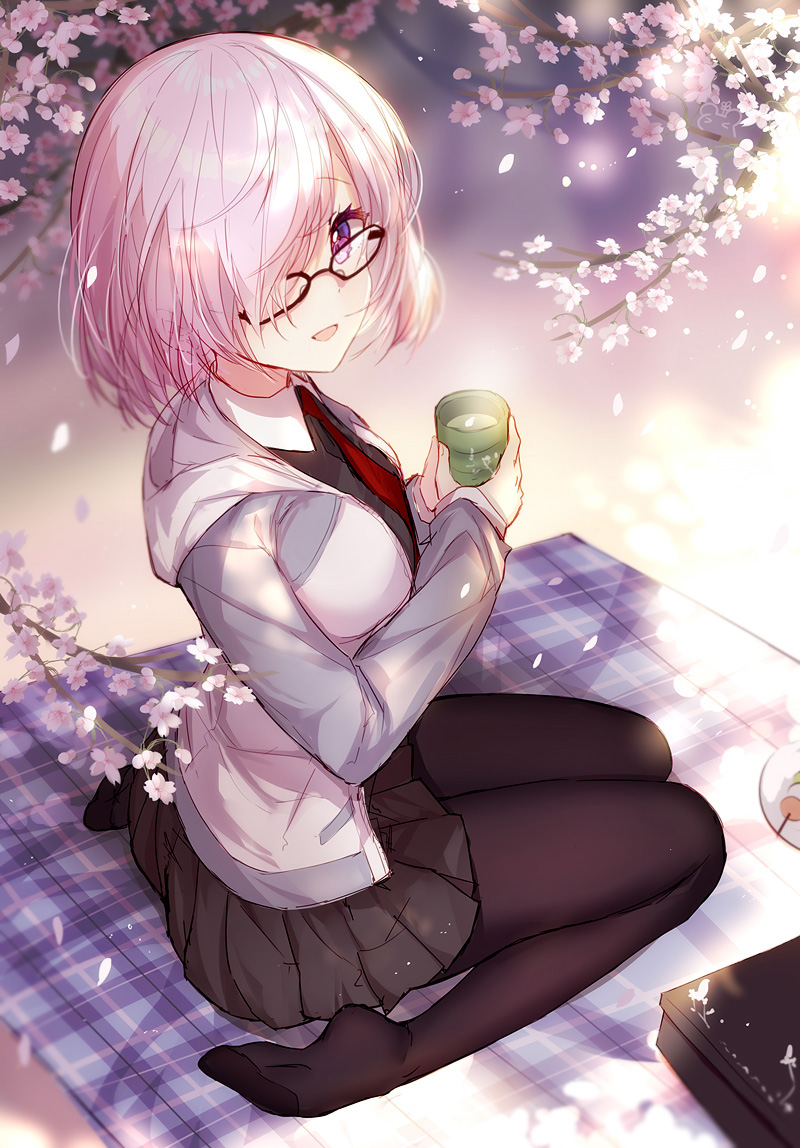 象征爱情与希望的樱花 少女与樱花特辑 插画-第8张