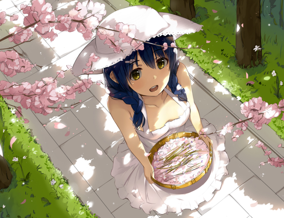 象征爱情与希望的樱花 少女与樱花特辑 插画-第9张