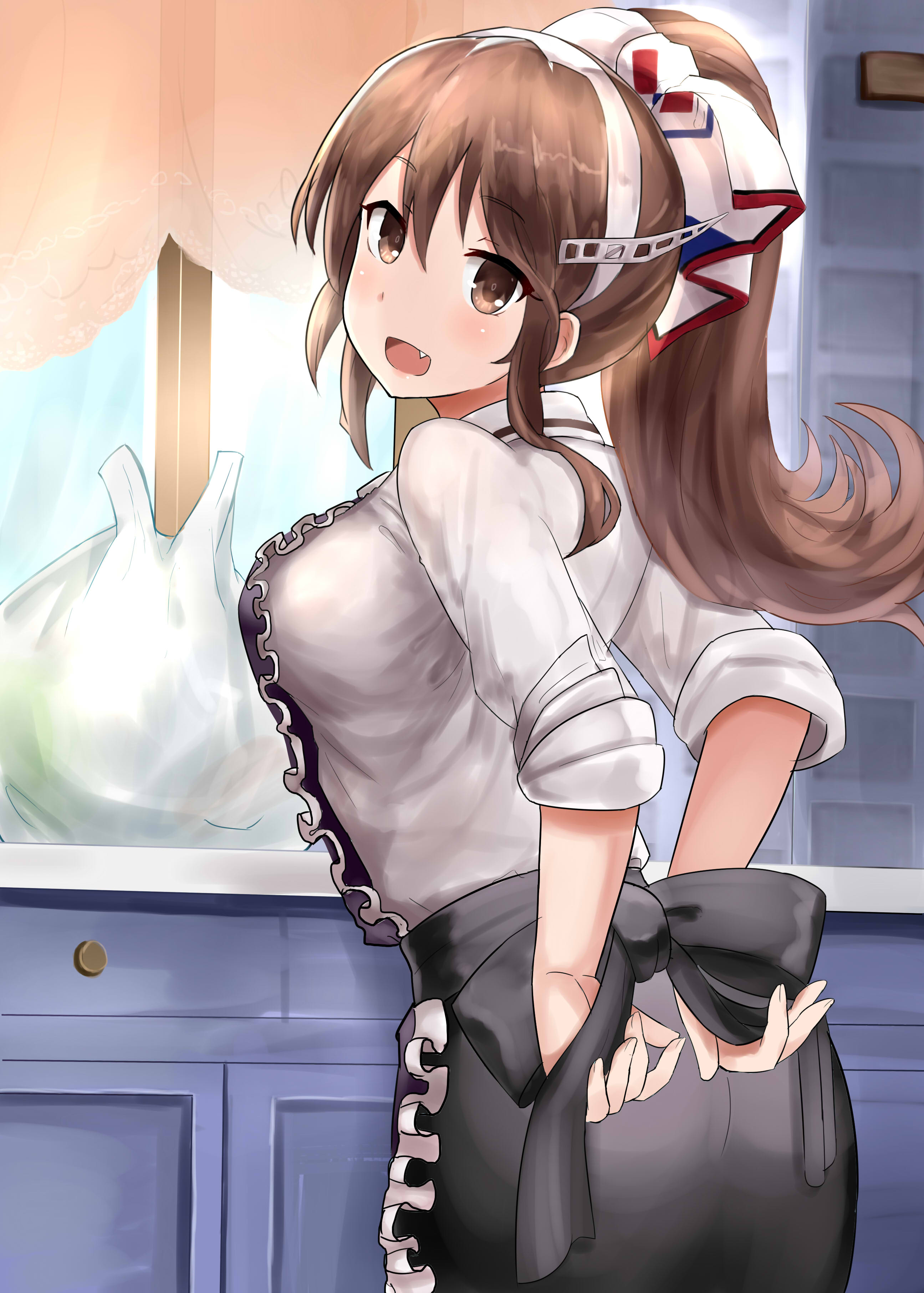P站推荐 围裙美少女特辑 插画-第3张