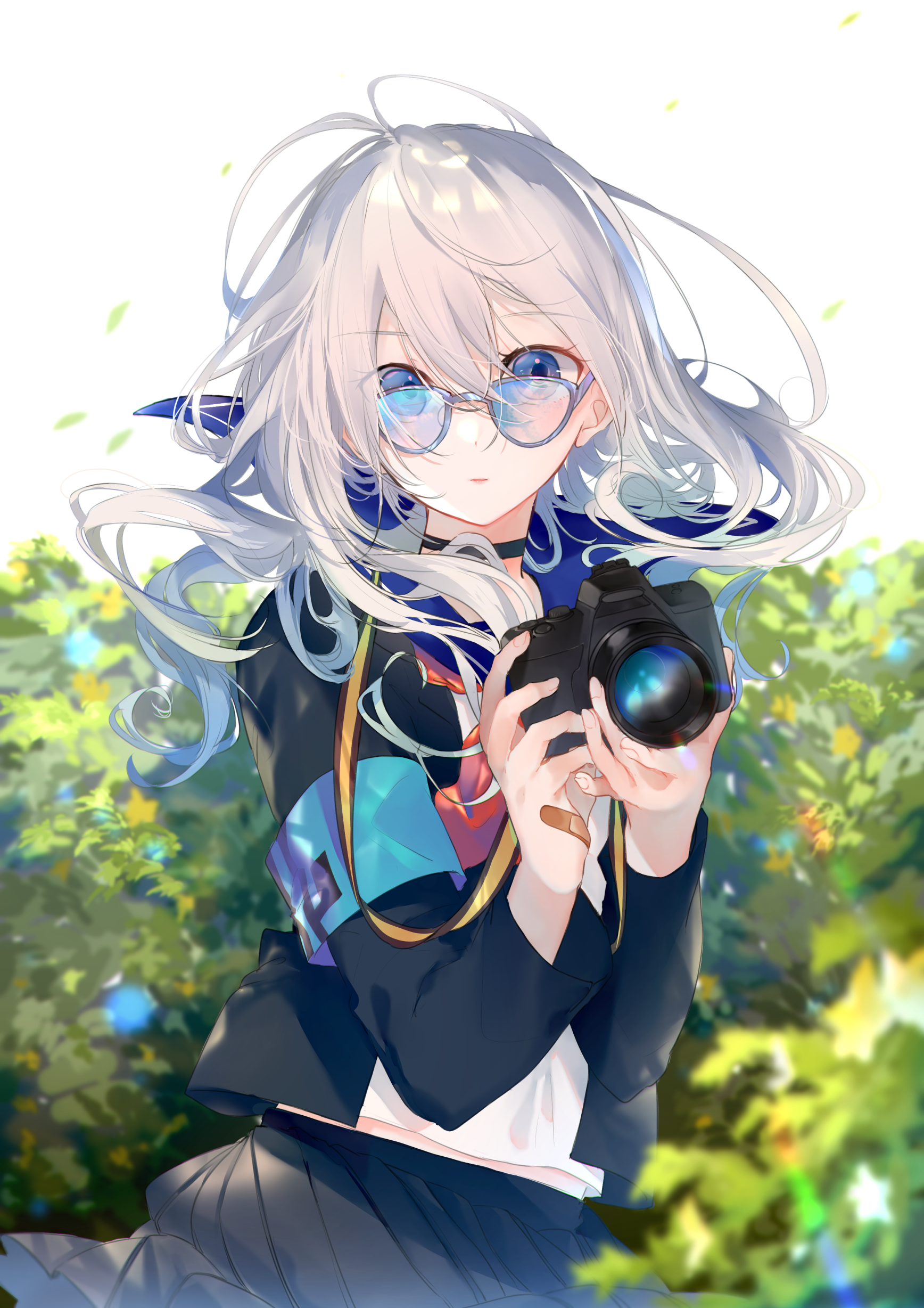 P站推荐 可爱萝莉要给你照相哦！少女与相机特辑 P站美图-第7张