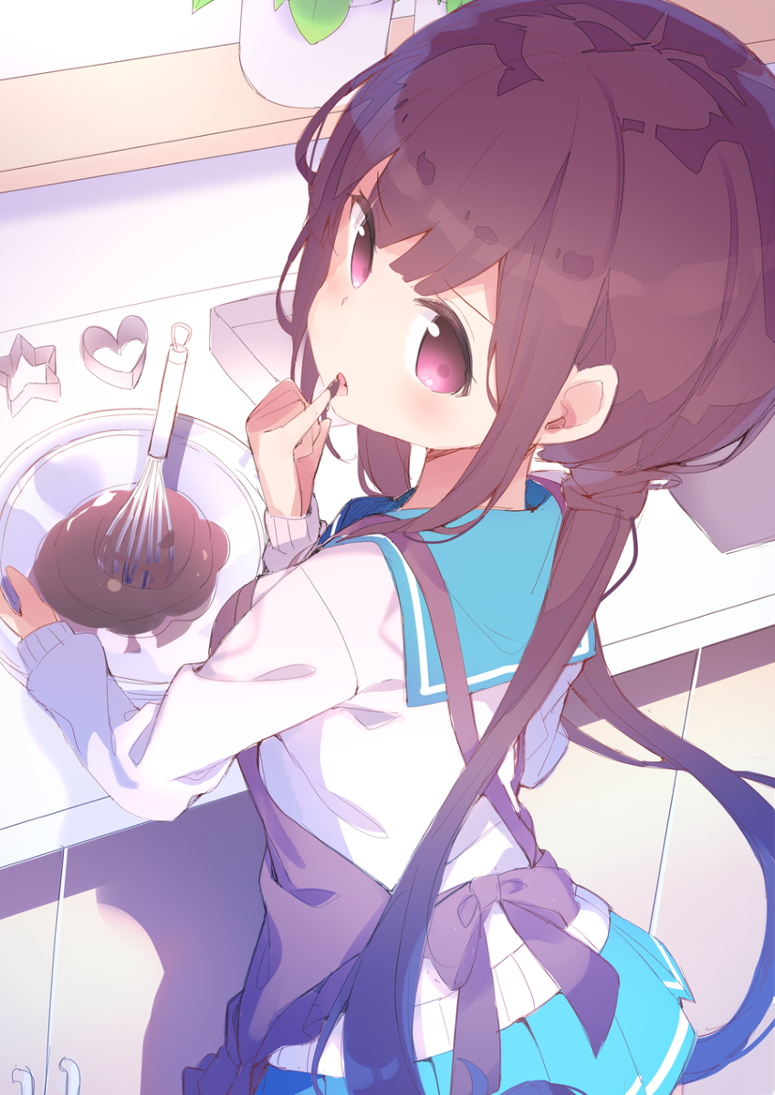 P站推荐 围裙美少女特辑 插画-第7张