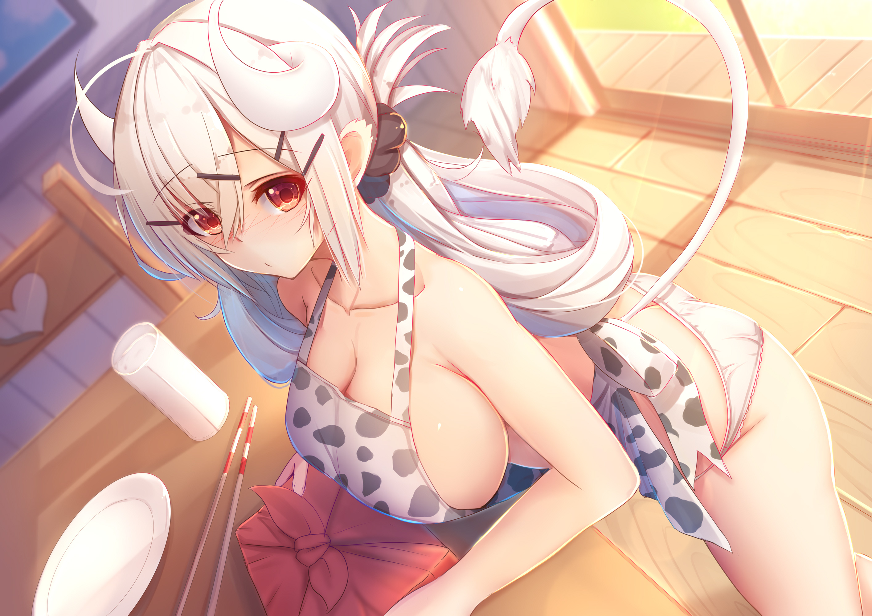 P站推荐 围裙美少女特辑 插画-第8张