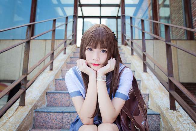 你会不会稍微注意一下不起眼的我呢？ COSPLAY-第7张