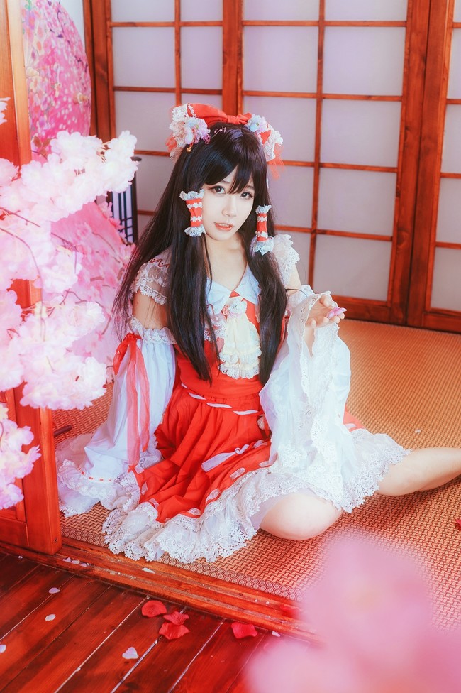 【COS正片】灵梦二设 COSPLAY-第3张