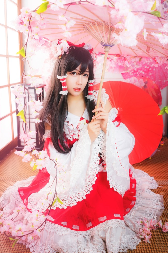 【COS正片】灵梦二设 COSPLAY-第9张