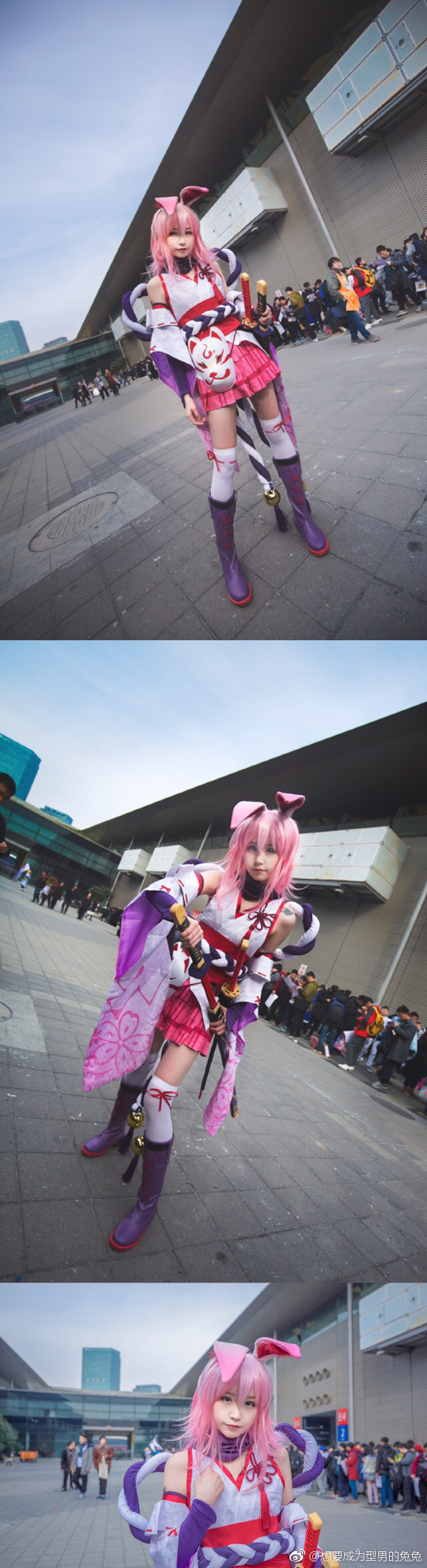 【COS正片】女武神八重樱 COSPLAY-第9张