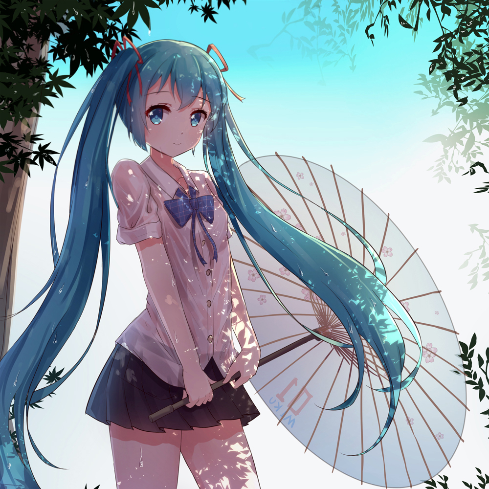 是汗水还是雨水打湿了你的衣服 少女与湿身特辑 P站画师-第7张
