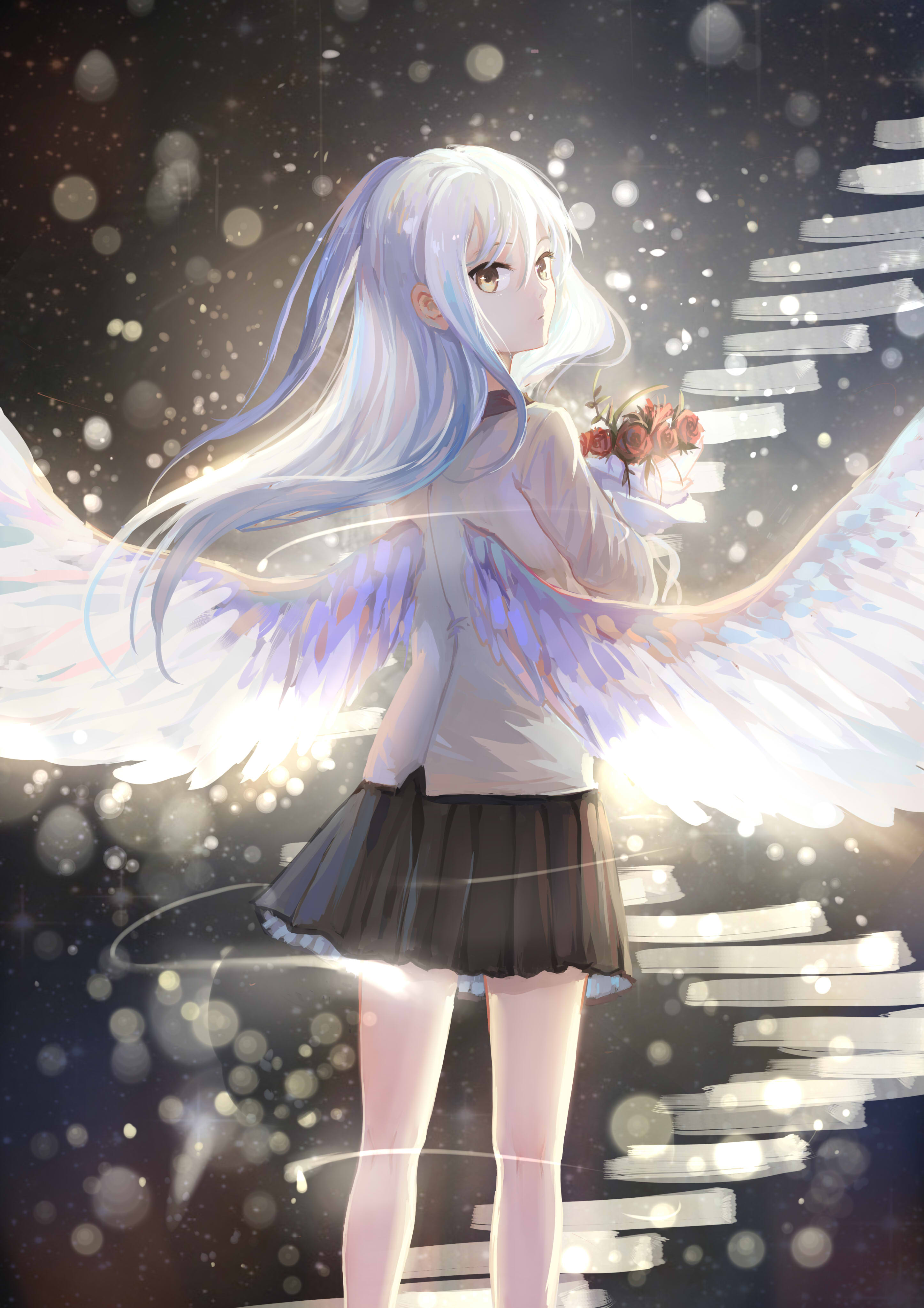 动漫人物推荐 【立华奏】二次元美图 插画-第6张