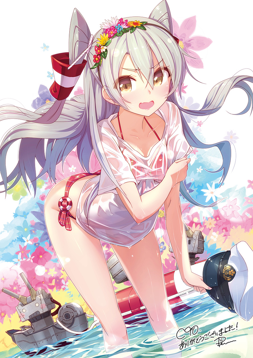 是汗水还是雨水打湿了你的衣服 少女与湿身特辑 P站画师-第6张