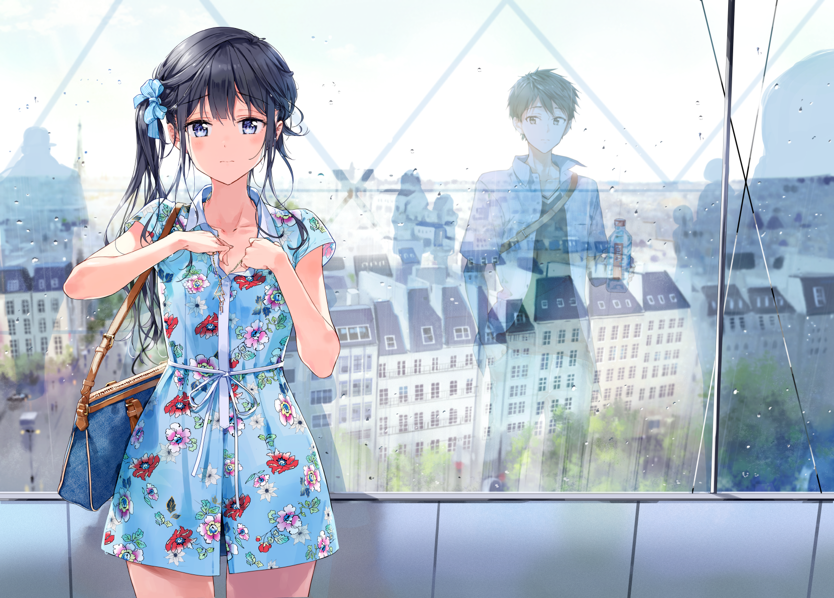 想和你一起享受假期！少女购物特辑 P站画师-第2张