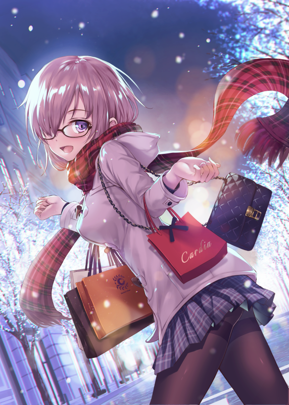 想和你一起享受假期！少女购物特辑 P站画师-第3张