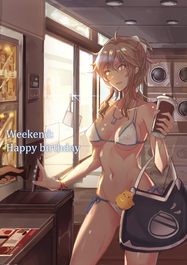 想和你一起享受假期！少女购物特辑 P站画师-第2张