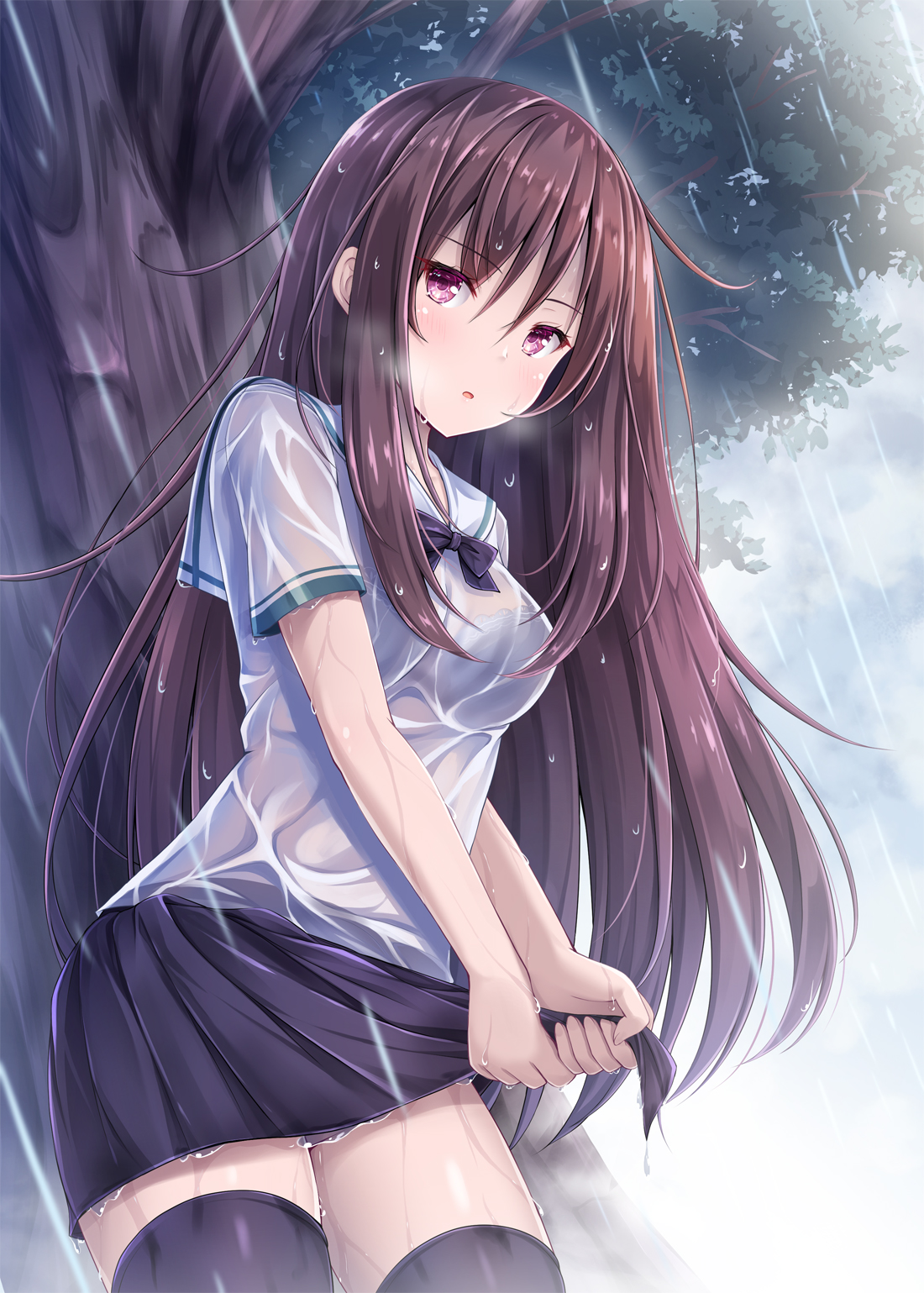 P站推荐 P站美图 大胸动漫妹子。 P站画师-第3张