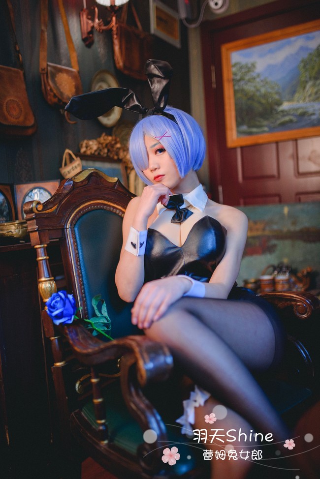 咖啡厅里的蕾姆也很努力哦~ COSPLAY-第10张