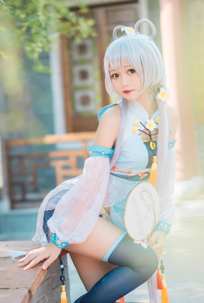 COS 洛天依 -小歪酱 COSPLAY-第1张