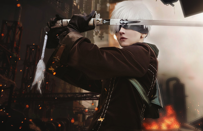 【COS】尼尔:机械纪元 Gesha COSPLAY-第6张