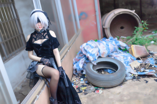 【COS】 尼尔:机械纪元 V酱姐姐 COSPLAY-第9张