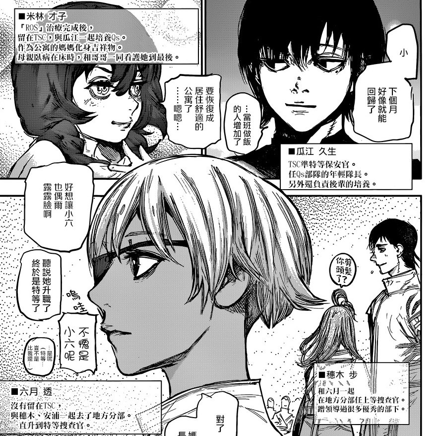 《东京喰种》漫画完结 金木回归美好大结局 次元速报-第8张