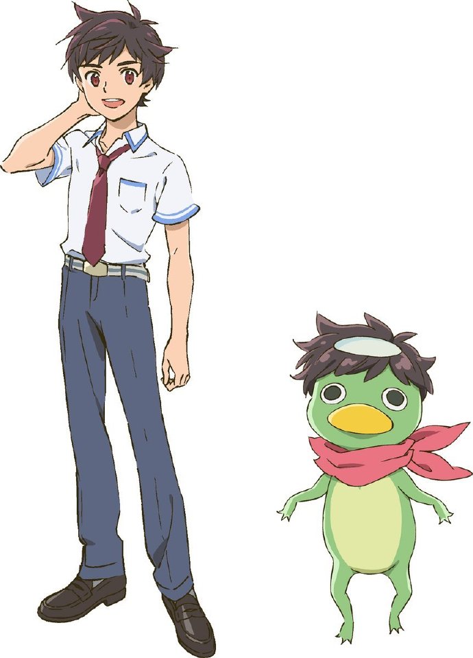 成为河童的三人，几原监督新原创动画《SARAZANMAI》新设公开 次元速报-第2张