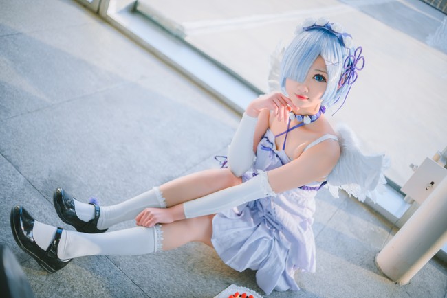 COS,蕾姆,二次元,cosplay