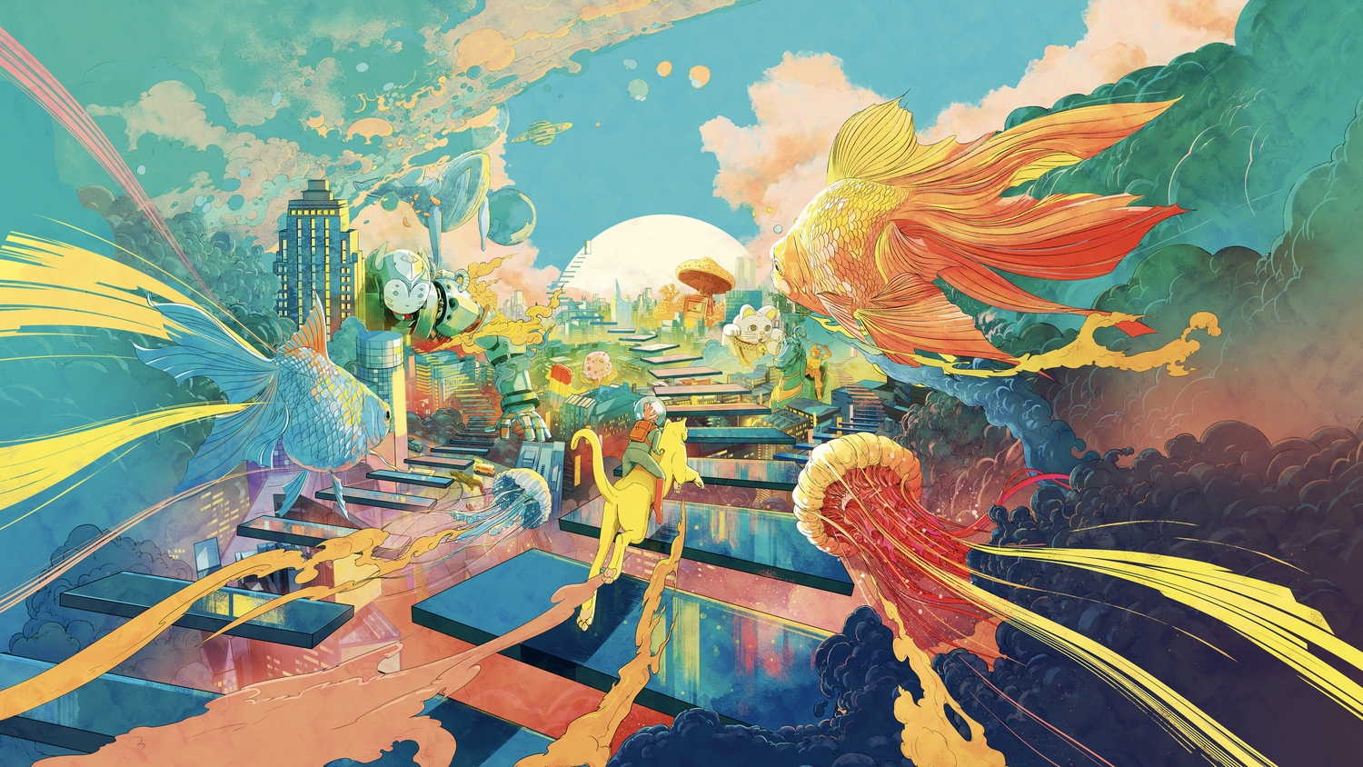 k站壁纸推荐第20190221期 插画-第2张