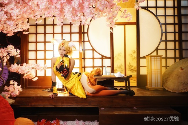 来陪妲己玩耍吧~ cosplay COSPLAY-第1张