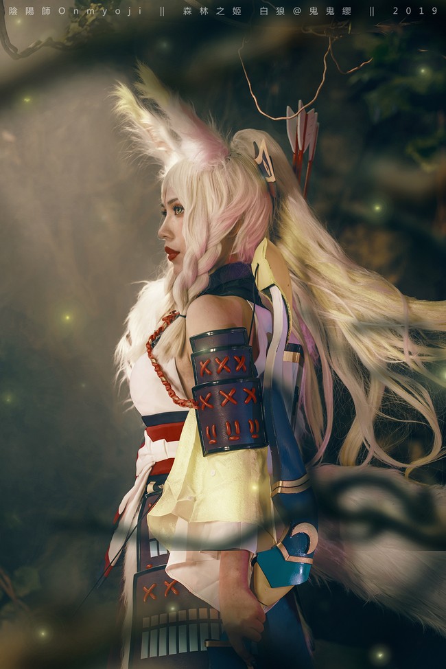阴阳师森林之姬白狼COSPLAY COSPLAY-第6张