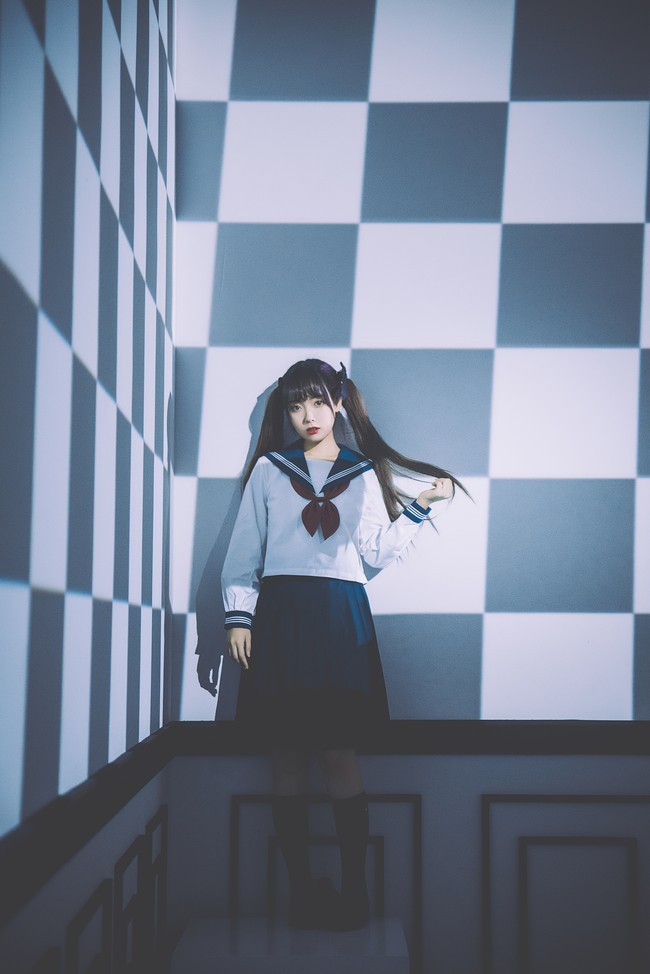 西洋棋 JK私影 COSPLAY-第3张