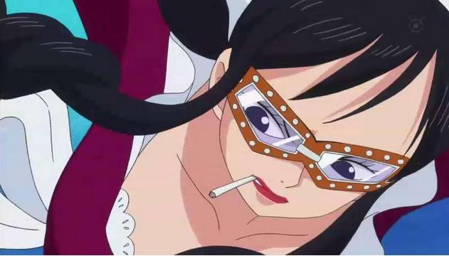 盘点海贼王里爱吸烟的美女，一点都没违和感 综合-第5张