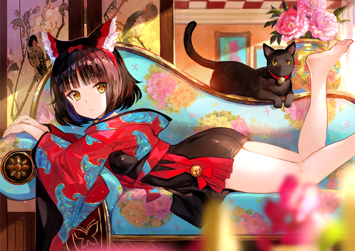 [P站美图]猫耳福利！猫耳娘壁纸 P站画师-第14张