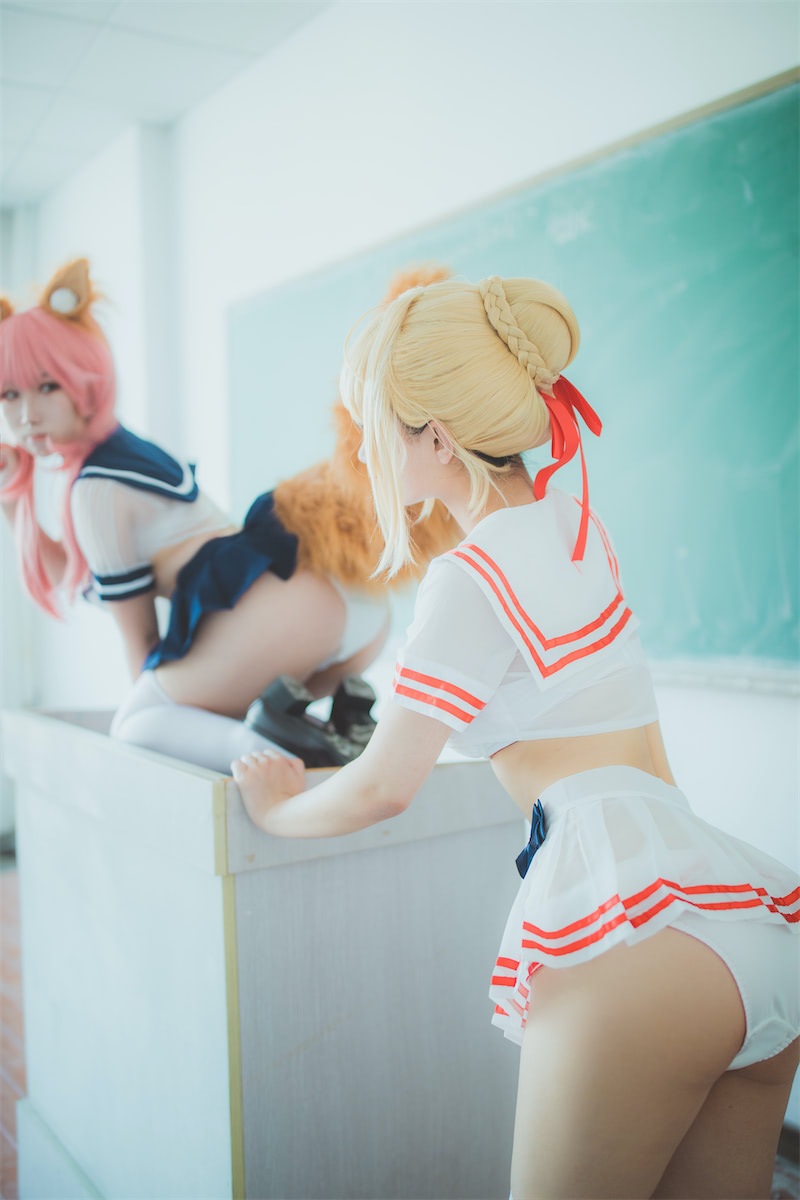 [COS]从从从从鸾 尼禄JK COSPLAY-第1张